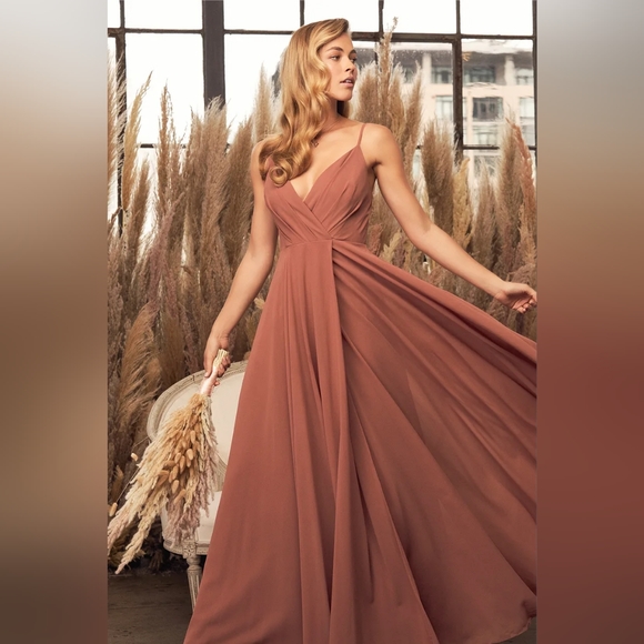 All About Love Rusty Rose Maxi Dress - Picture 2 of 9